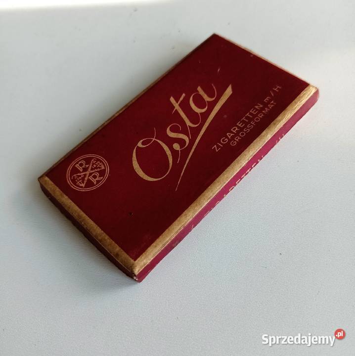 Pudełko papierosach Osta Niemcy z Prl Łódź