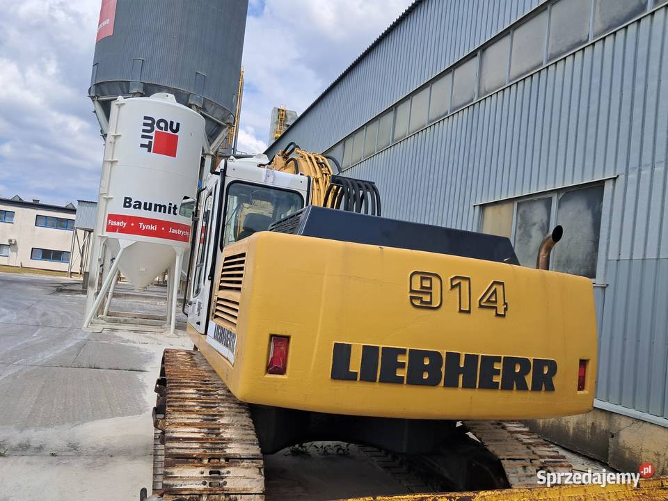 koparka gąsienicowa Liebherr 914R łódzkie Bełchatów