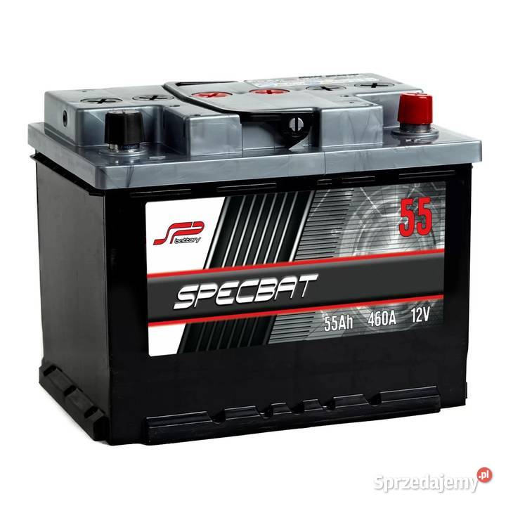 Akumulator SPECBAT 55Ah 460A EN PRAWY PLUS niski śląskie Ruda Śląska