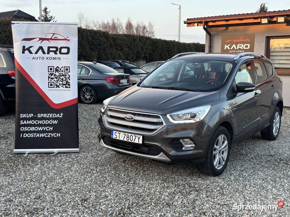 Ford Kuga Gwarancja welurowa tapicerka Paniówki