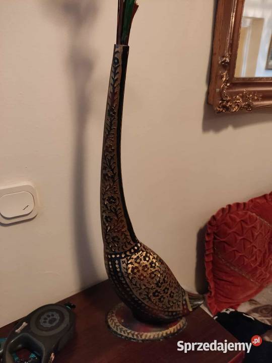 stary mosiężny wazon kaczka 25 Gorzów Wielkopolski