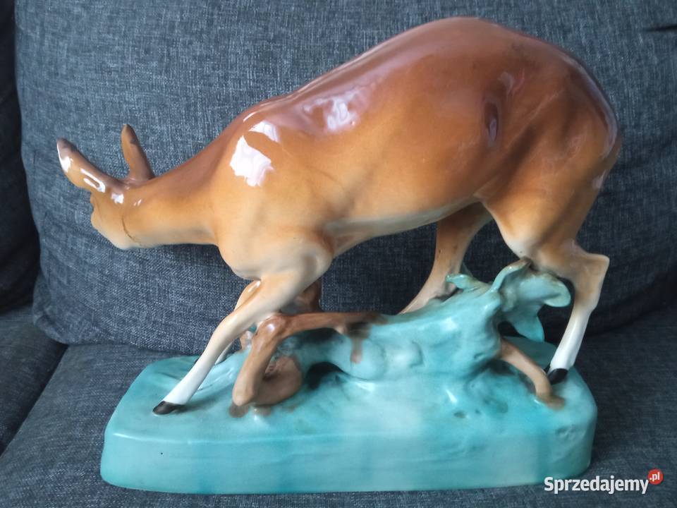 Figurka sarenki Otto Jarl Porcelana i szkło Bytom sprzedam
