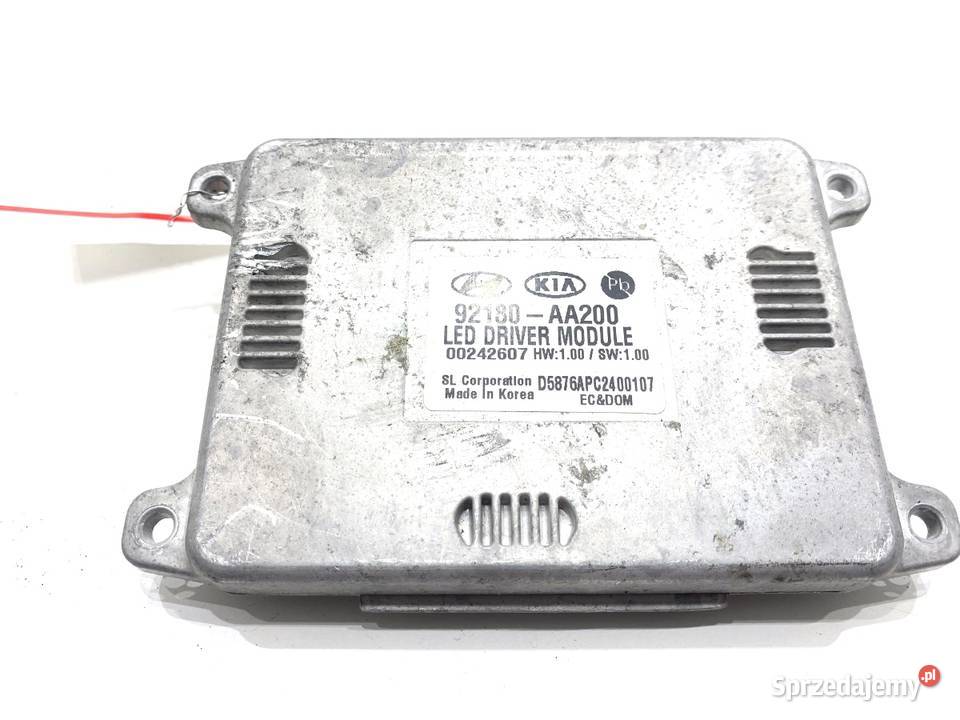 PRZETWORNICA LED HYUNDAI ELANTRA VII 92180AA200 Przetwornice podkarpackie sprzedam