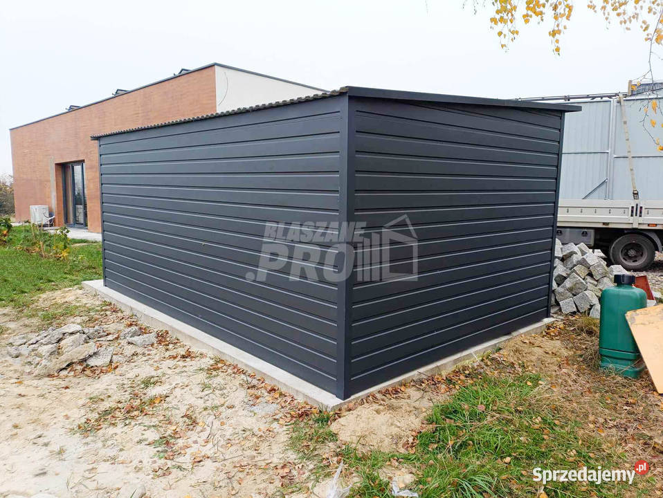 Schowek domek ogrodowy 45x25m Antracyt dach spad Kościerzyna sprzedam