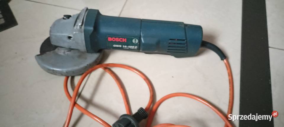 Bosch GWS 14-125C  szlifierka kątowa1400 w . Nie chińczyk wat