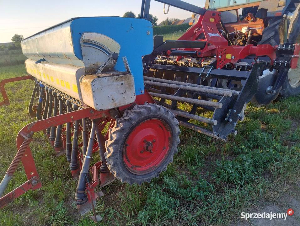 Siewnik z agregatem talerzowe z hydopakiem