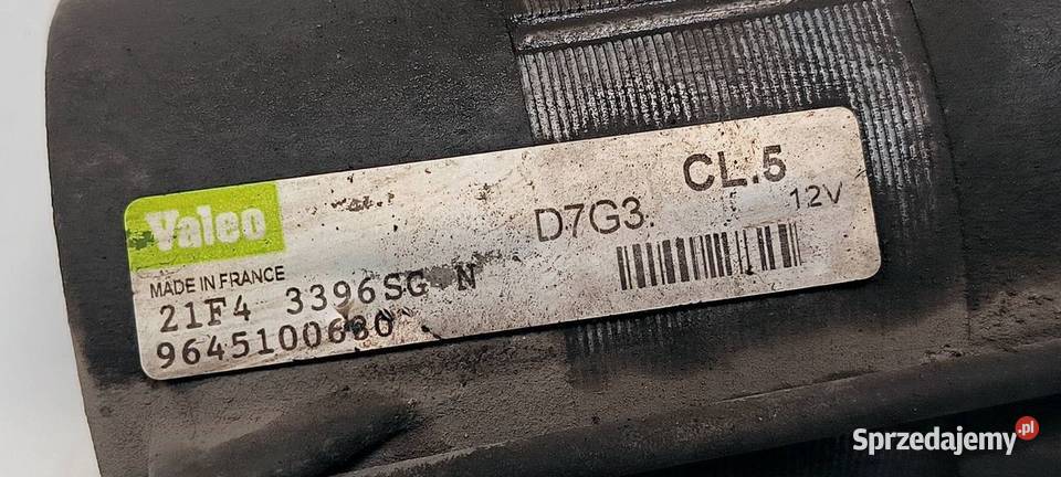 ROZRUSZNIK PEUGEOT 206 9645100680 osobowe Pozostałe Lipno