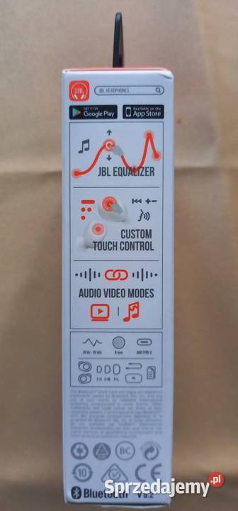 Słuchawki dokanałowe JBL Wave Buds Wodoodporne Małkinia Górna sprzedam