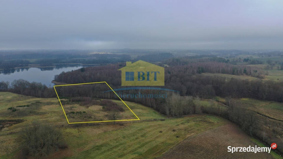 Działka 11041 ha jeziorem Ostrowiec Grunty i działki