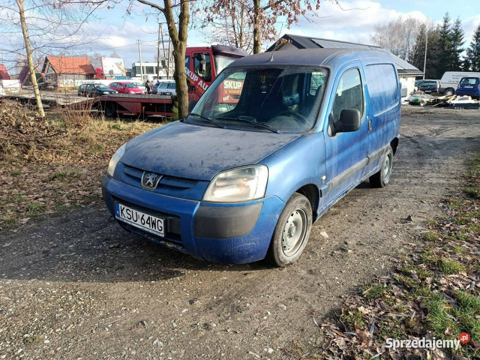 Peugeot Partner Peugeot Partner 19d 92 04R I niebieski małopolskie