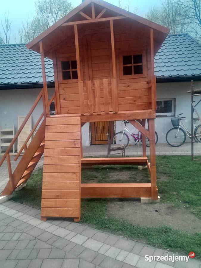 Domek drewniany plac zabaw Altany i wiaty Straszęcin