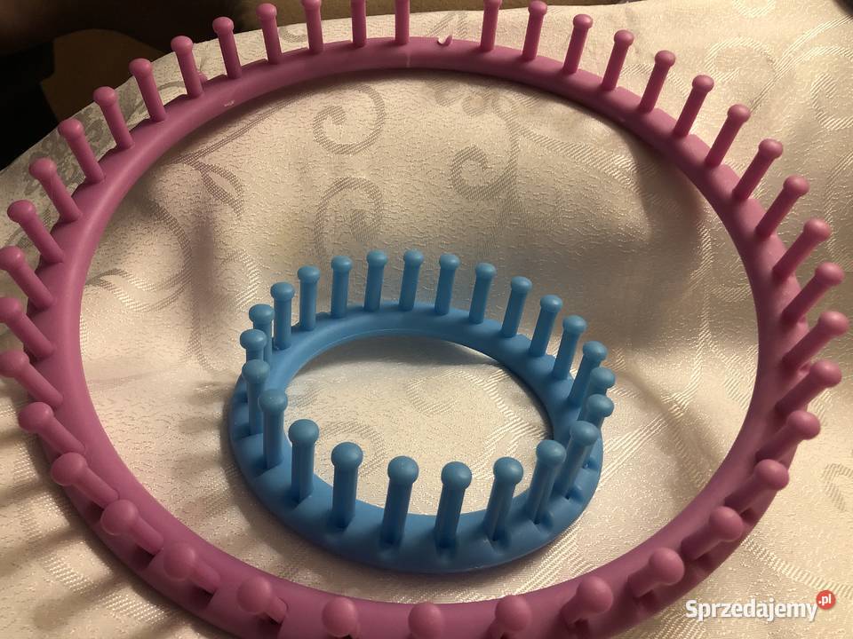 obręcz dziewiarska na golf komin czapkę 13 Zegrze