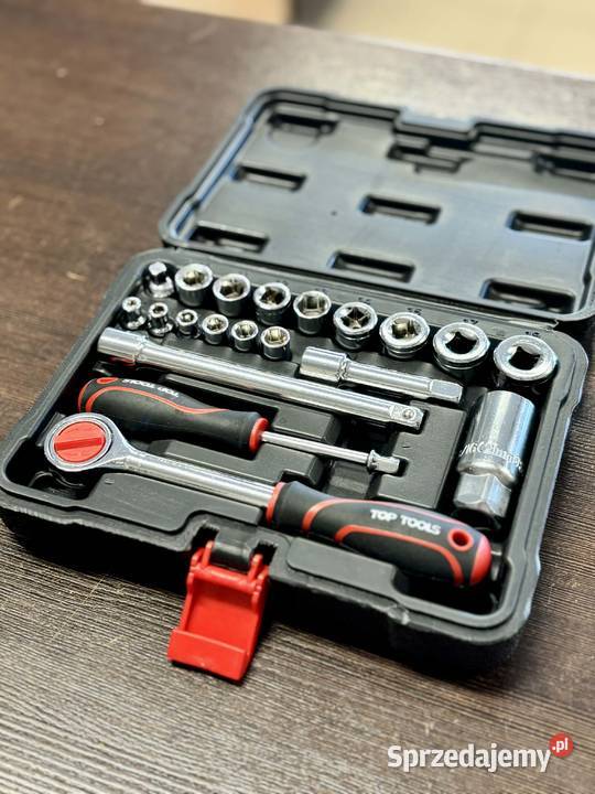 Zestaw kluczy nasadowych 14 38 20 38D520 Top warmińsko-mazurskie Elbląg sprzedam