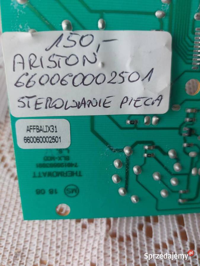 ARISTON 660060002501 STEROWANIE PIECA Nowy Sącz