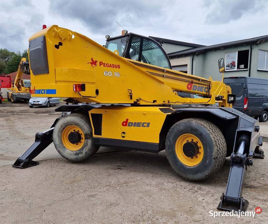 Ładowarka teleskopowa Dieci Pegasus 6016 Roto Dźwigi, podnośniki