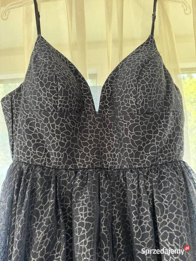 Sukienka wieczorowa granatowa Moda i Styl mazowieckie