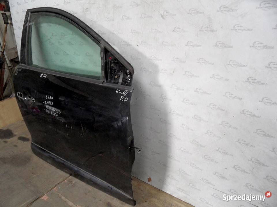 RENAULT MEGANE III drzwi prawy przód