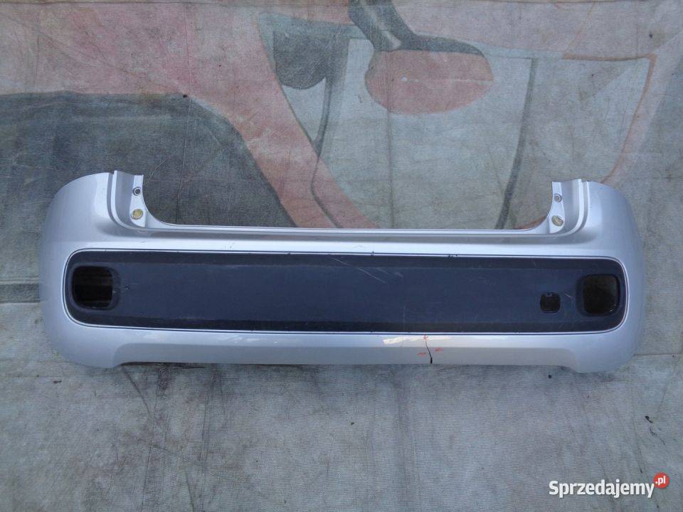 ZDERZAK TYŁ FIAT PANDA 2012 735520706 uszkodzony
