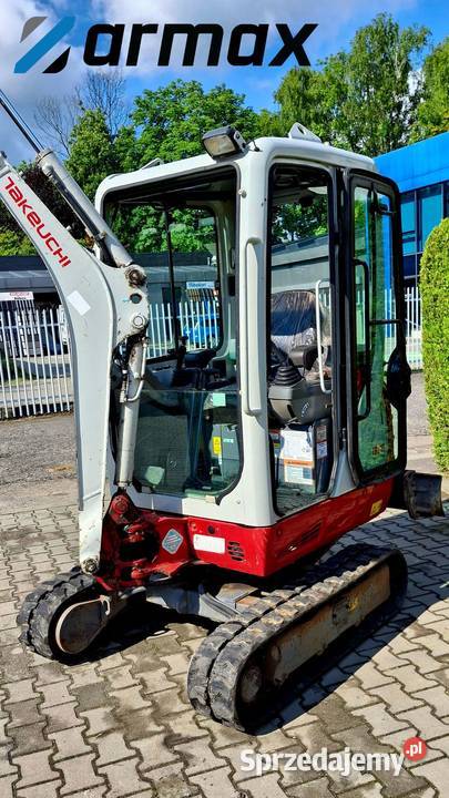 Minikoparka Takeuchi TB216 V0 2019 Serwis ASO Rok produkcji 2019