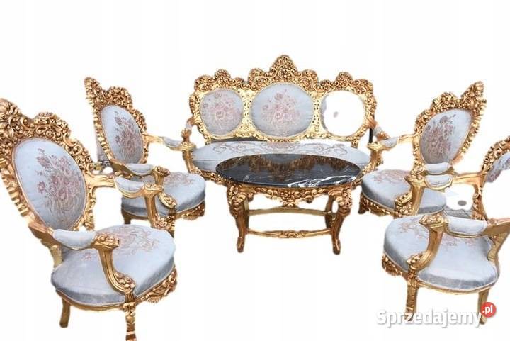 Barokowy Komplet Wypoczynkowy Wypoczynek w Kraków