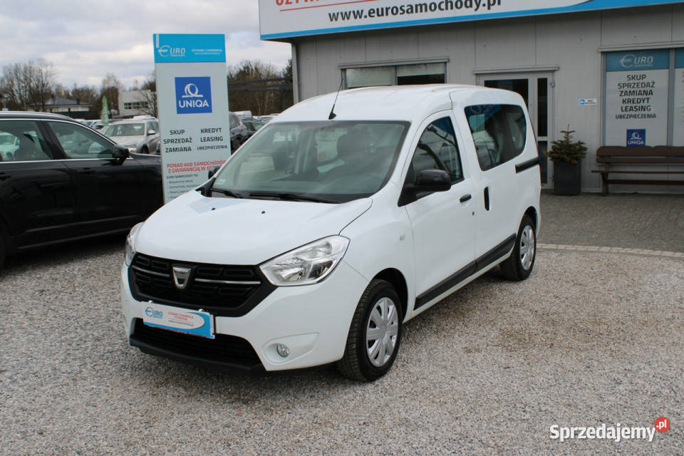Dacia Dokker 15LAUREATE Netto 25934PLN 90HP Fvat bluetooth mazowieckie Warszawa