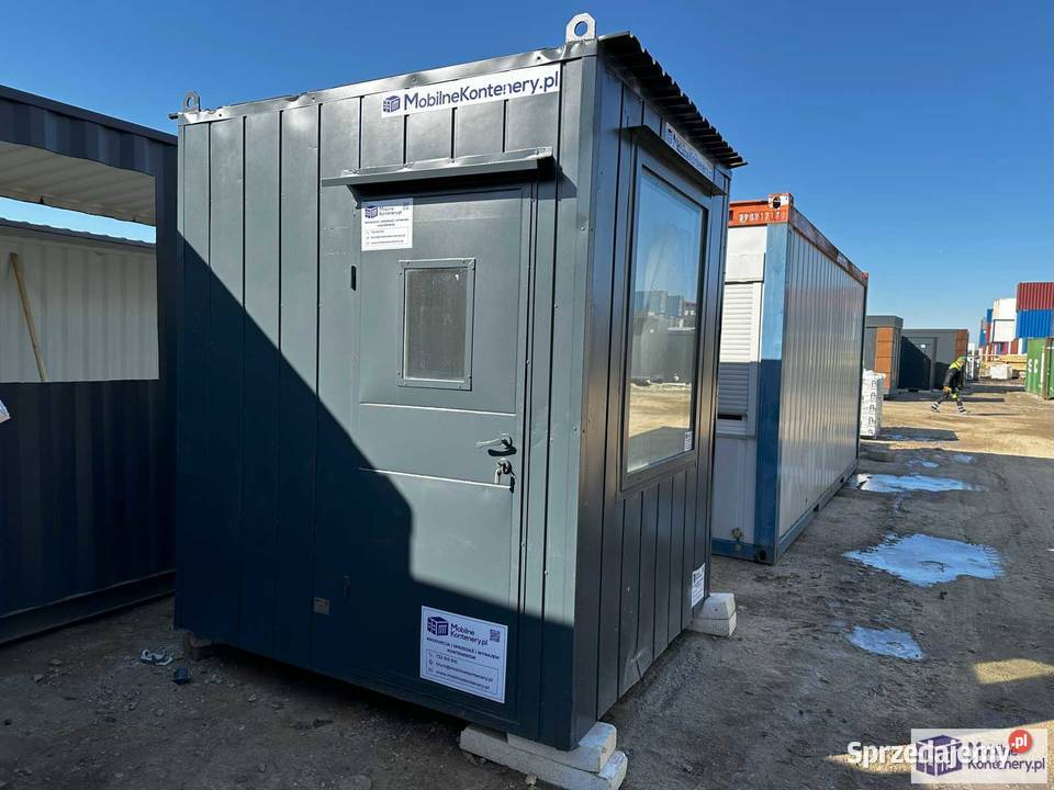 Kontener stróżówka małe biuro W Wrocław sprzedam