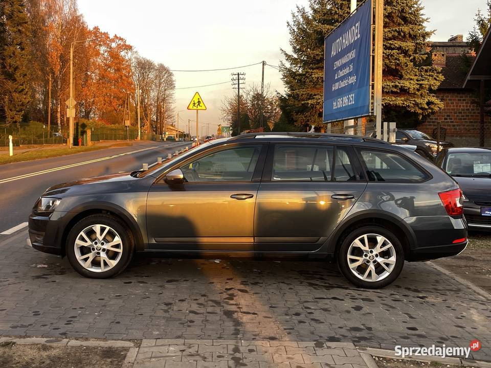 Skoda Octavia Scout 20 TDI 184 4x4 DSG wzorowy isofix Chodzież sprzedam