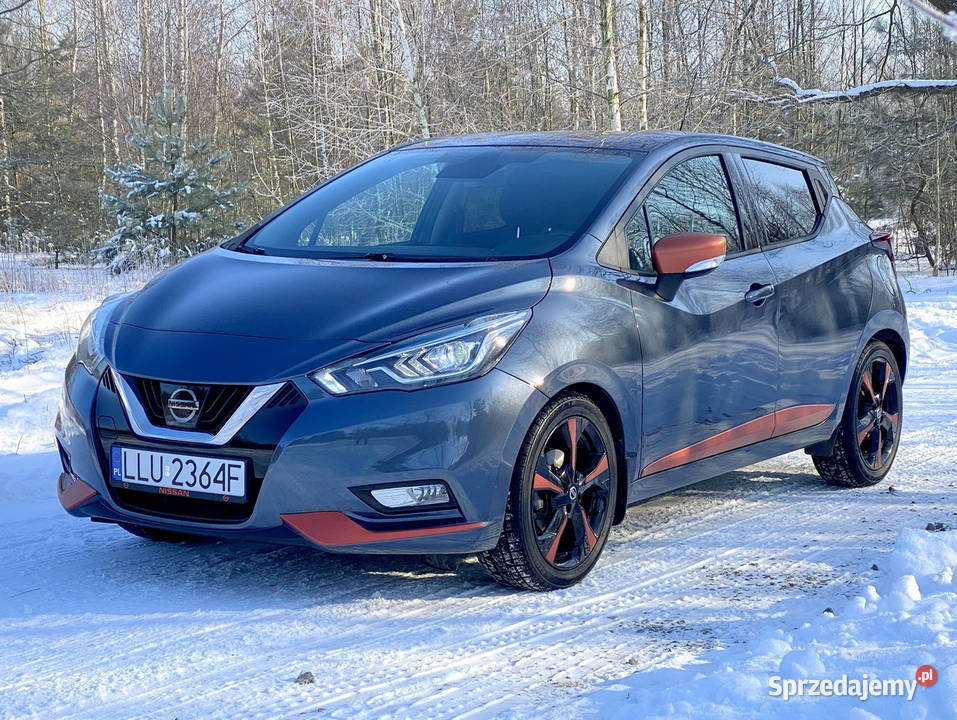 Piękny NISSAN MICRA Visia Plus 0,9 turbo benzyna 90KM, fullLED Navi