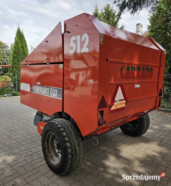 Prasa Rolująca Carraro 512 1200 Belarka Paget mazowieckie Grójec
