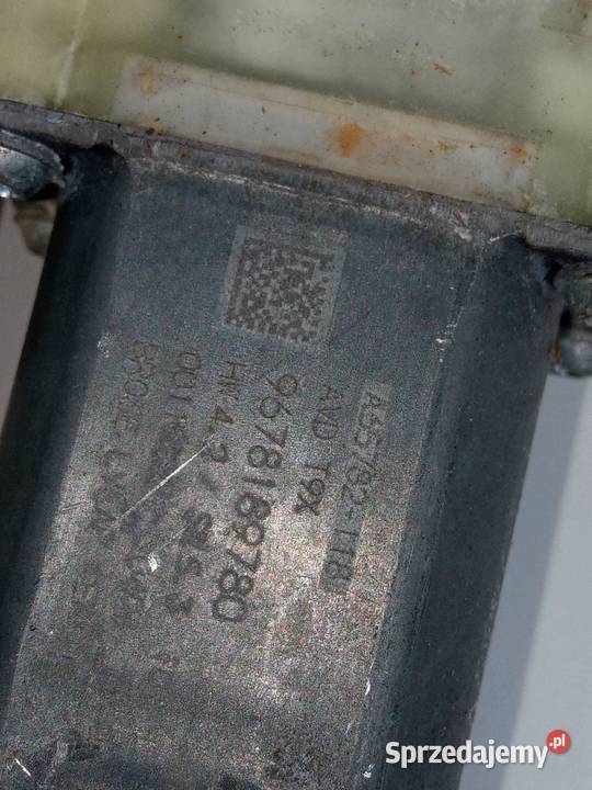 MECHANIZM SZYBY PRAWY PRZÓD 9678189780 Peugeot świętokrzyskie