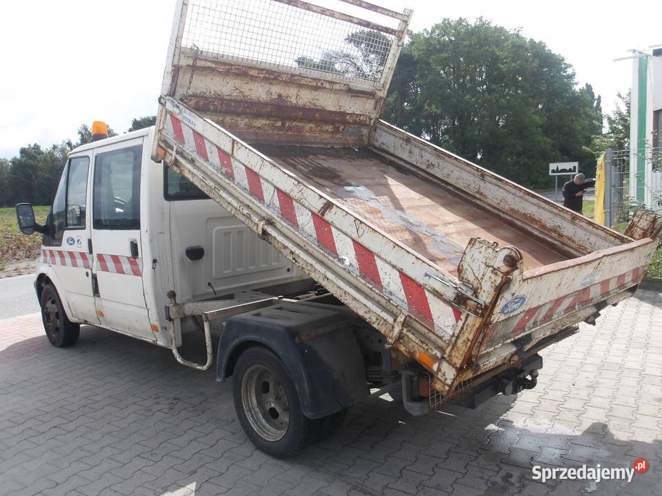 Ford Transit wywrotka 6 miejsc 24 TD ładowność Wywrotki Pleszew