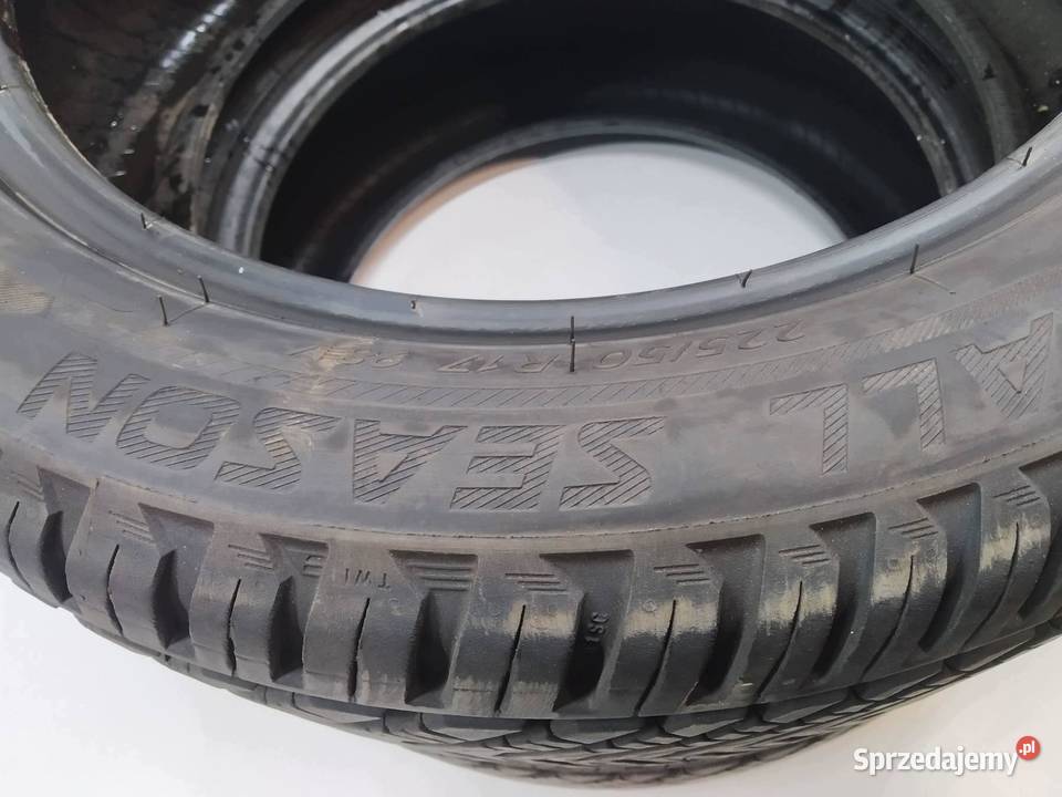 2X OPONA CAŁOROCZNA KORMORAN ALL SEASON 22550R17 sprzedam