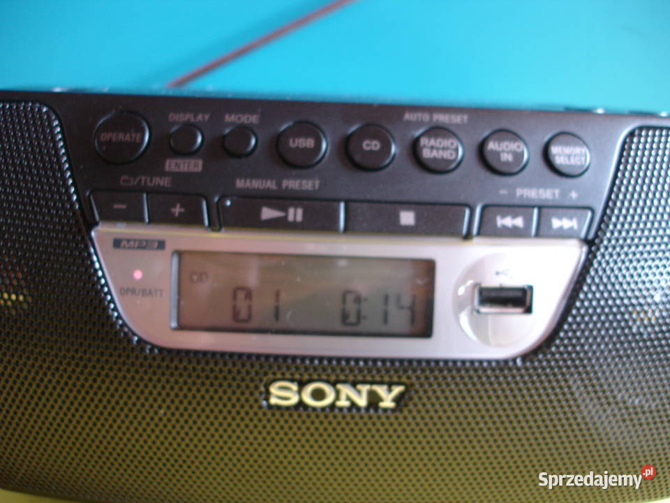 Radiomagnetofon SONY ZS30CP Audio lubuskie