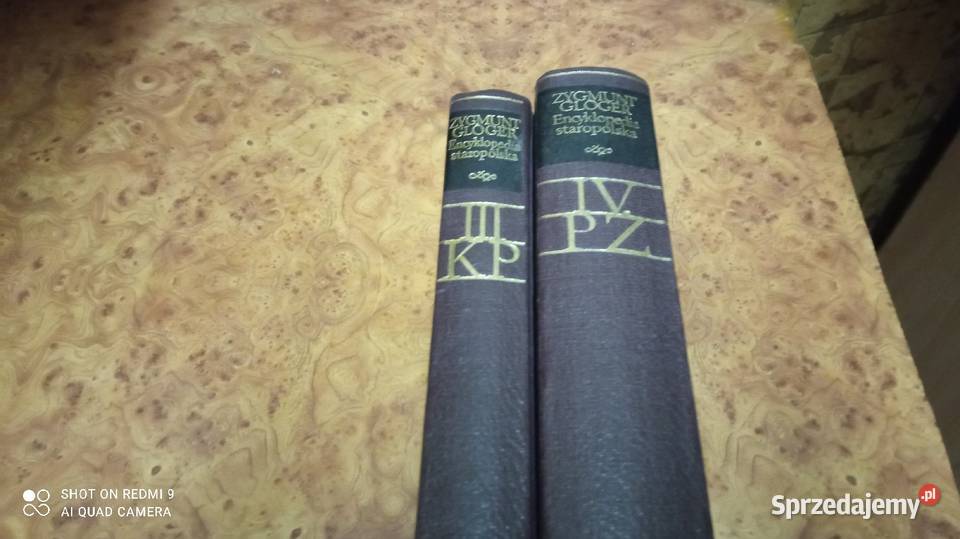 Encyklopedia staropolska 2 tomy sprzedam Antykwariat Wrocław