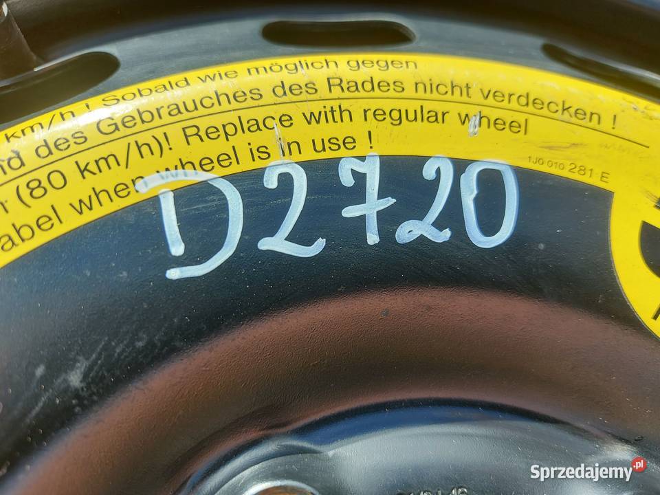 AUDI A3 II 8P GOLF V LEON II koło dojazdowe Motoryzacja świętokrzyskie Kielce