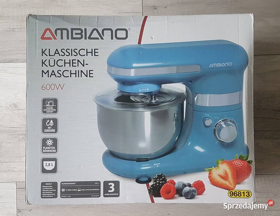 Mikser planetarny Ambiano morski 96813 Akcesoria kuchenne Chrzanów