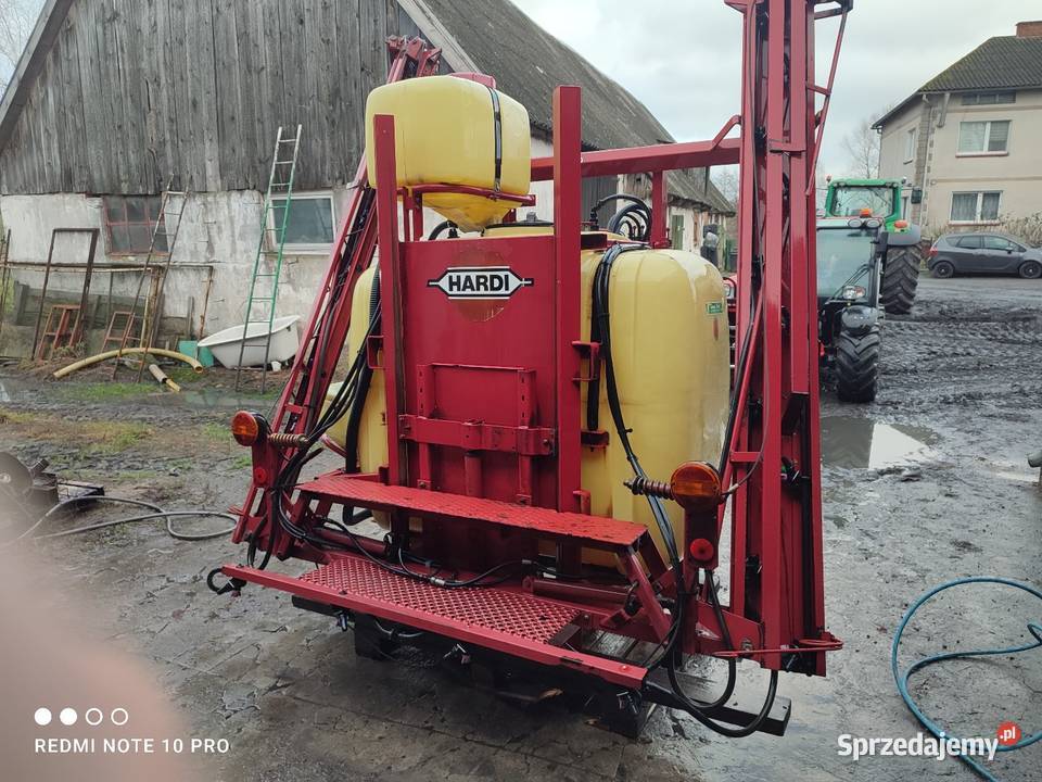 Opryskiwacz Hardi LX1000 12m hydraulicznie nieuszkodzony Lubiewo