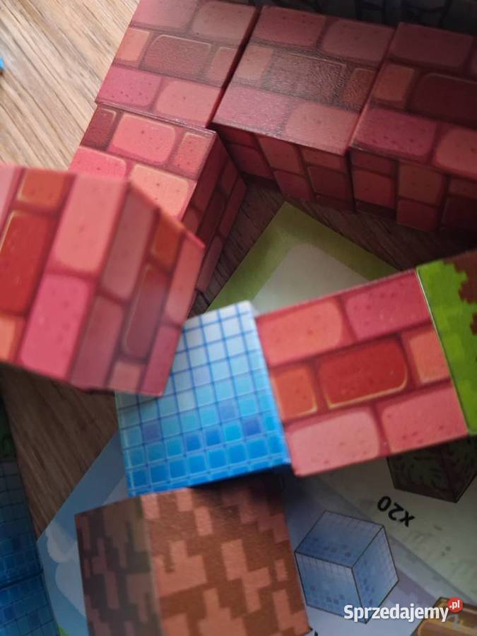 Klocki magnetyczne Minecraft 200 Nowe 3 lata+ Lublin