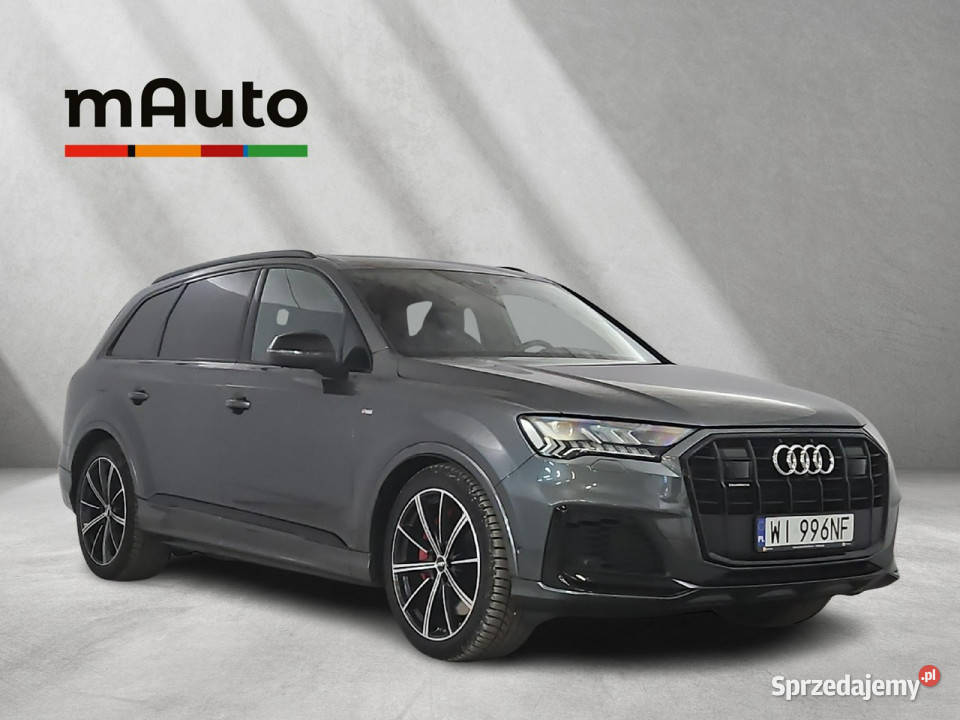 Audi Q7 60 TFSI e Quattro S Line Tiptr Z komputer pokładowy Warszawa
