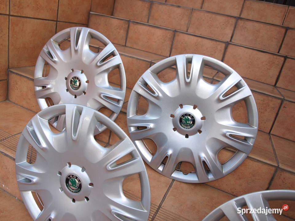 Skoda kołpaki 16 oryginalne komplet 4 sztuki Kalisz