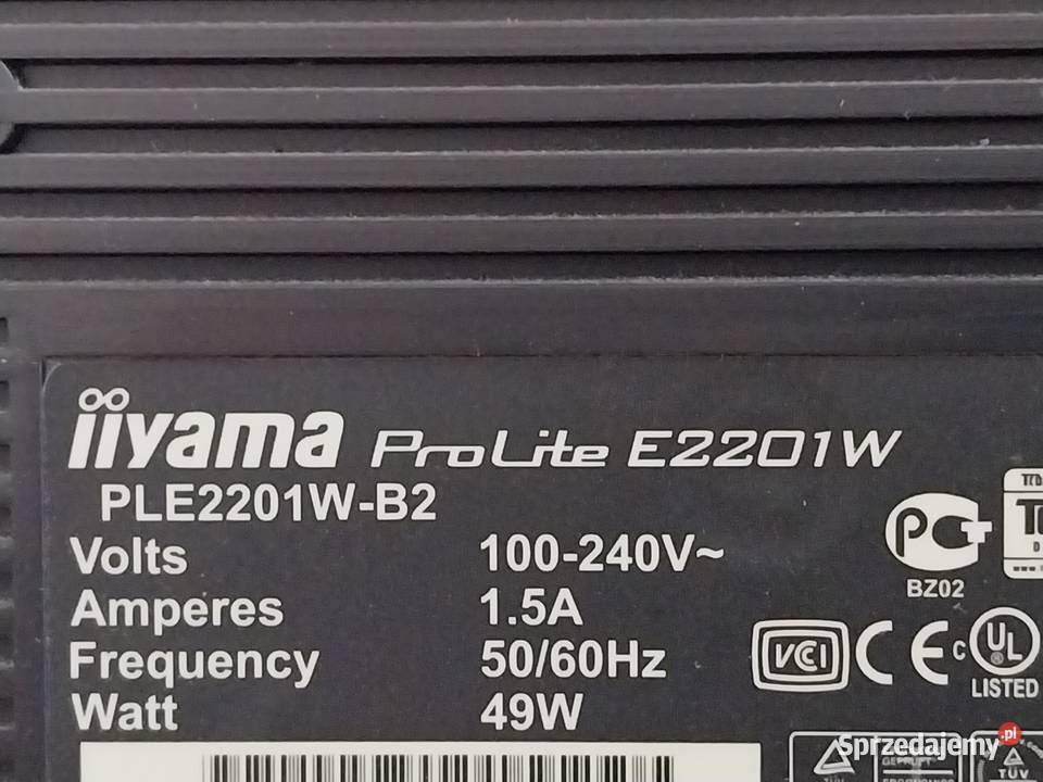 Monitor 22 iiyama ProLite E2201WB2 Wałbrzych