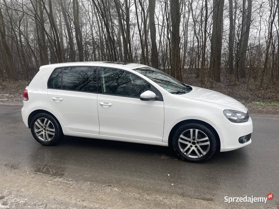 Volkswagen GOLF VI 16MPi 102 5 drzwi biały Zbąszyń