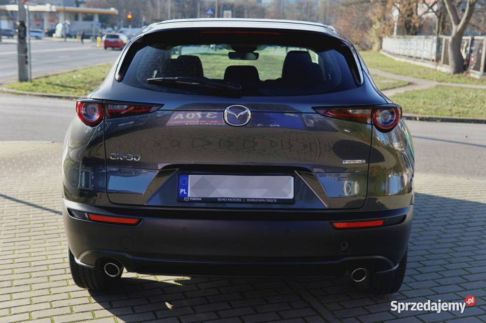 Mazda CX30 salon I właściciel serwis ASO wersja elektryczne lusterka Warszawa sprzedam