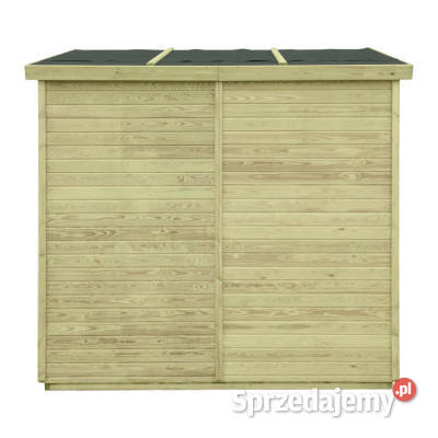 Szopa ogrodowa drewniana przyścienna 234x126 lubuskie Zielona Góra sprzedam