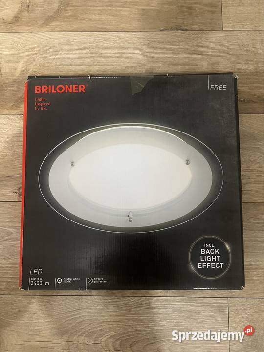 Lampa sufitowa przeszklona Piaseczno sprzedam