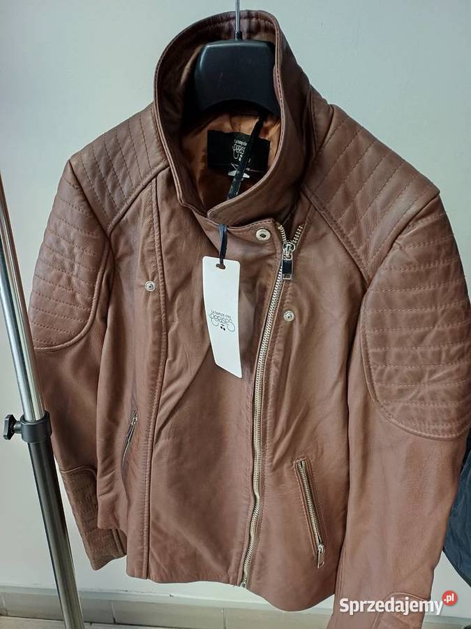 nowa kurtka skórzana