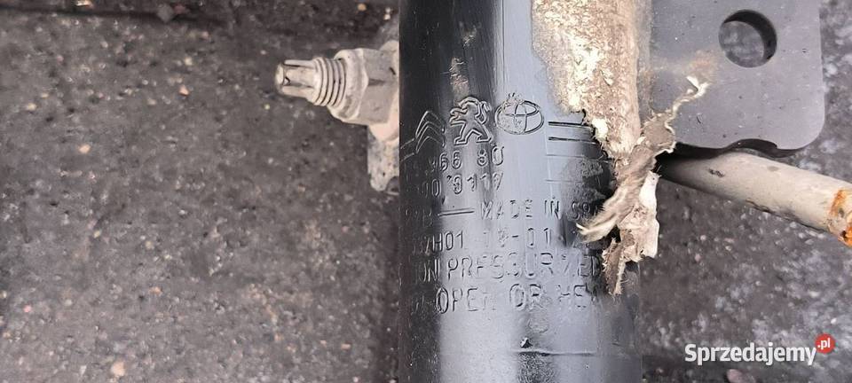 AMORTYZATOR PRAWY PRZÓD TOYOTA PROACE II osobowe Lipno