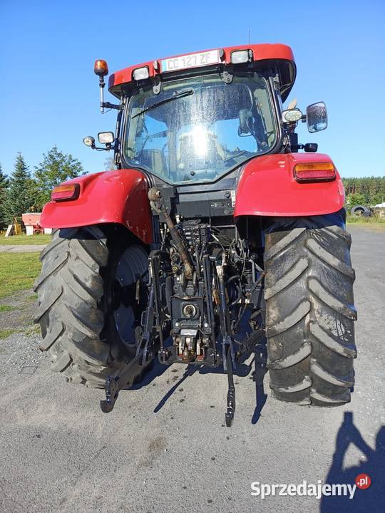 Case Puma 140 z Tuzem Tur 140 Pneumatyczne siedzenie Case Rolnictwo Łobżenica