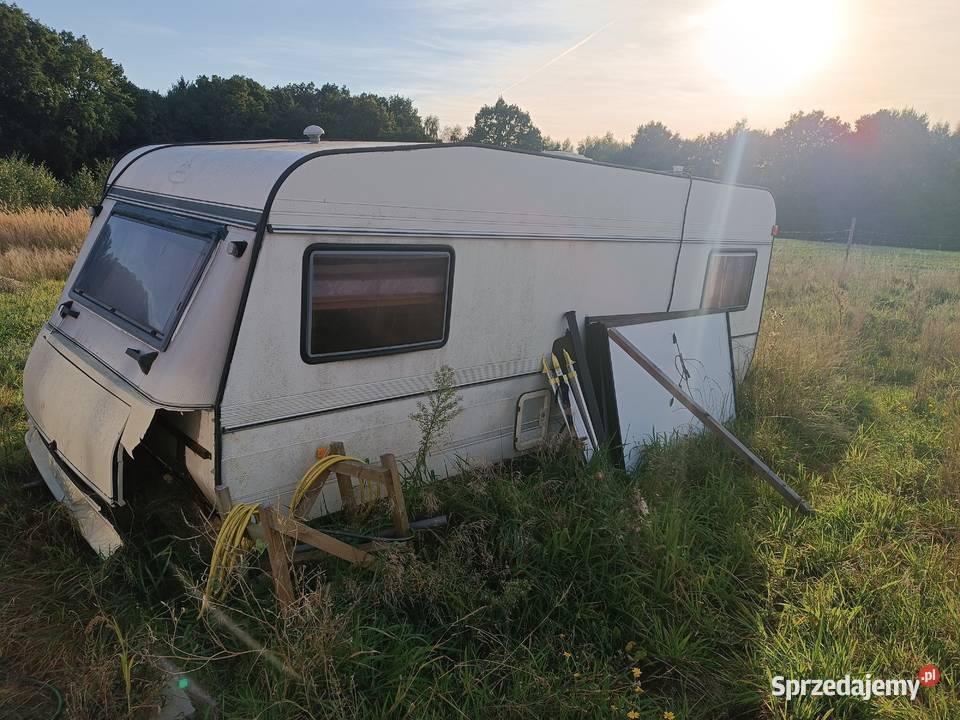 Tanio przyczepa kempingowa hobby 530 Kempingowe Kołobrzeg