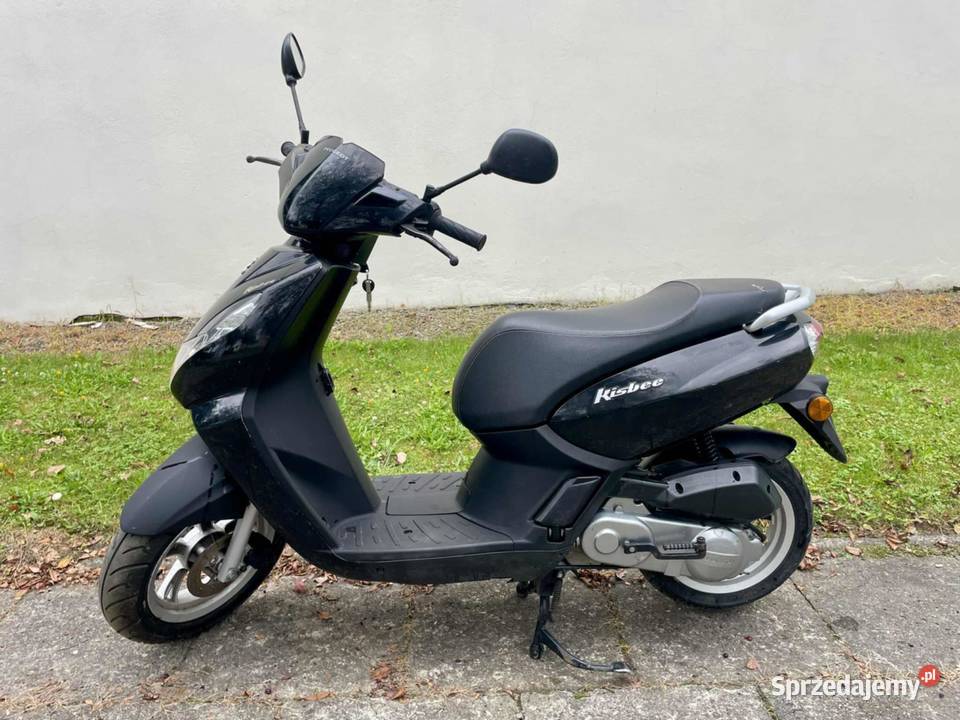 PEUGEOT KISBEE 50 4T 2017R 100 Sprawny Niski Pilzno